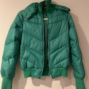 H & M green coat